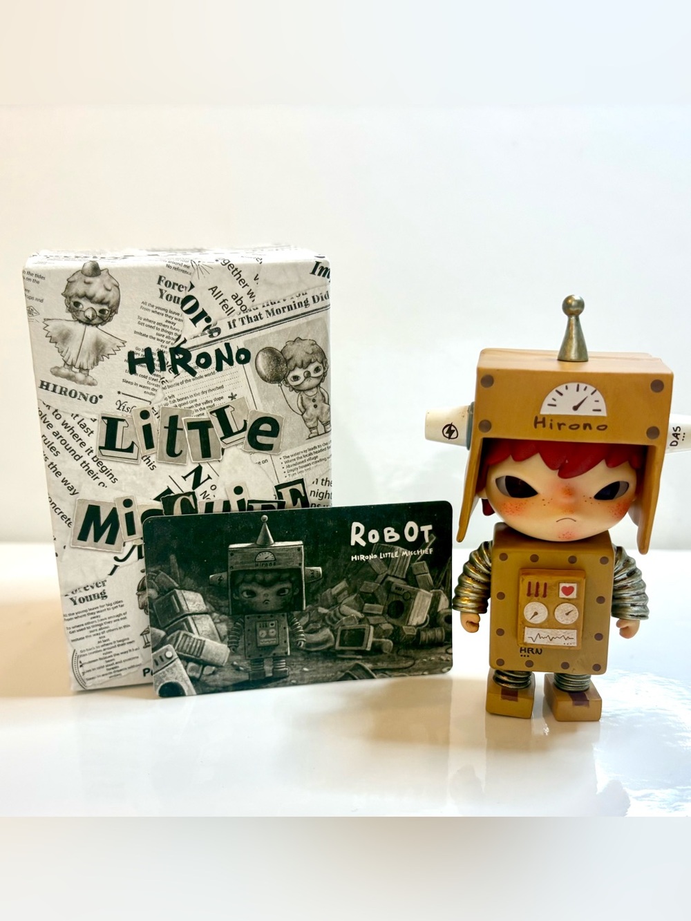 POP MART Hirono Little Mischief “Robot” Figure | 2022 Release